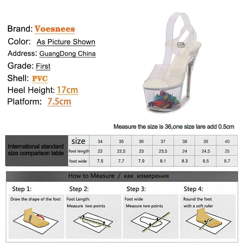 Entire Transparent Female Model Sandals 2021 New LED Lamp Be Luminous Shoes Hyaline Hollow Petal Waterproof Platform Heels Shoes