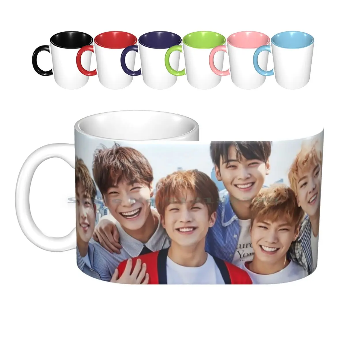 Astro Band Kpop Ceramic Mugs Coffee Cups Milk Tea Mug Astro Astro Kpop Kpop Astro Mj Astro Jin Jin Astro Eunwoo Astro Moonbin