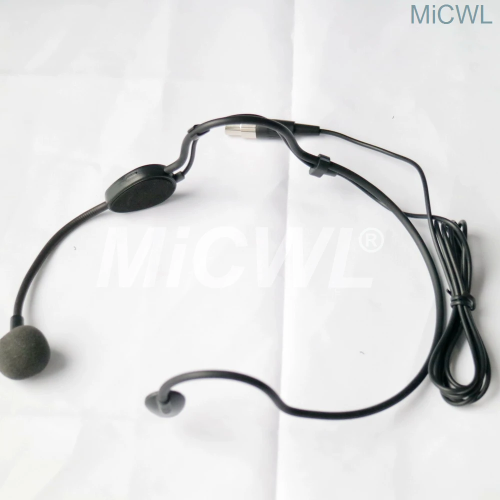 سماعة رأس SM3 ترتدي ميكروفون لـ Shure ULX SLX GLX PGX اللاسلكية BeltPack Mini TA4F Plug HeadWonr Mic