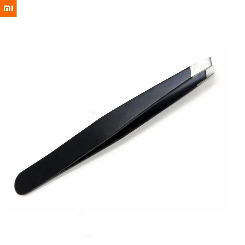 xiaomi youpin eyebrow clip Black stainless steel multi-use eyebrow tweezers plucking clip eyebrow trimming to beard beauty tool