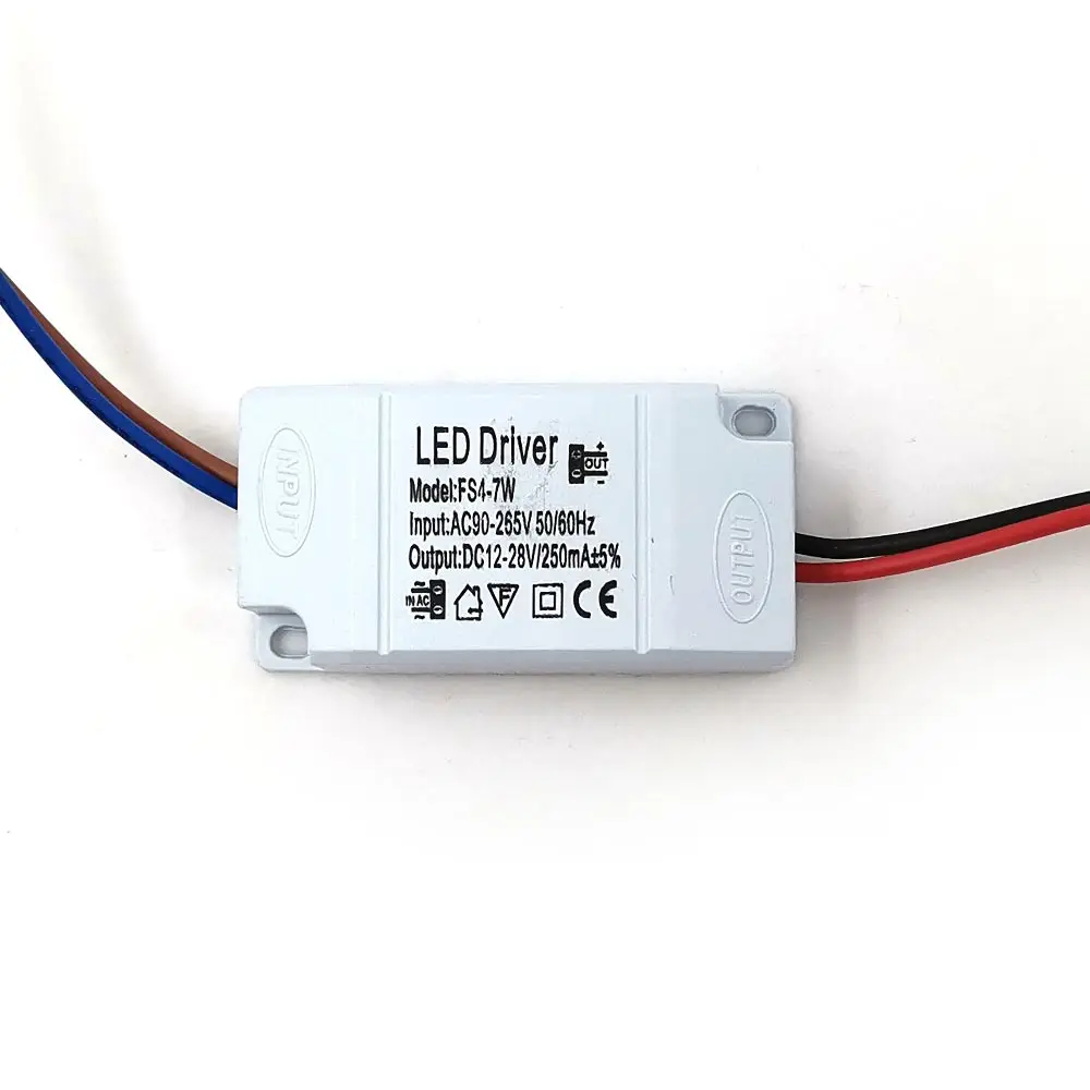 AC85-265V Converter Power Supply LED Spotlight Driver 280mA 300mA Lighting Transformer 1W 3W 5W 7W 10W 12W 15W 20W 30W 36W