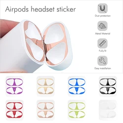 Dust-proof Scratchproof Sticker For AirPods 1 2 3 Sticker Guard Earphone Case Protective Film For AirPods Pro 2 USB C Generation