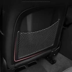 Per Audi A4 Q3 A3 A6 Q5 Q7 Accessori Abs Nylon Auto Sedile Posteriore Sacchetto di Immagazzinaggio Netto Posteriore di Immagazzinaggio del Sedile scatola di Accessori per Auto Universale