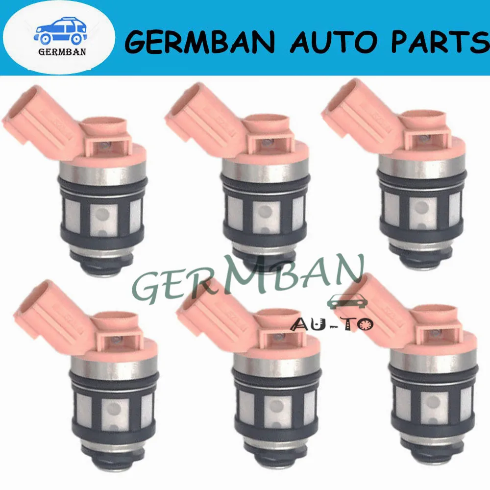 

6Pcs 16600-1800 16600-1801 16600-9S205 16600-9S200 Fuel injectors For Nissan Frontier 98-04 Pathfinder 96-03 Quest 95-03 3.3L