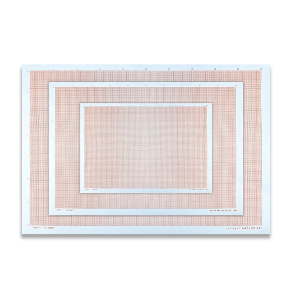 Standardowy papier współrzędnych A4/A3/A2 Papier w kratkę Papier do rysowania w kratkę Manuscript Drafting K-line Calculation Graph Logarithmic Paper — zdjęcie produktu 7