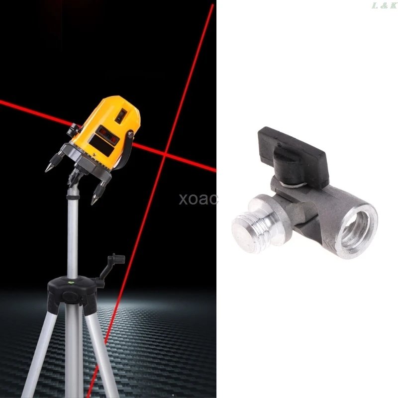 5/8 Inch Angle Tripod Rotary Laser Levels Dual Slope Adjustment Bracket Rod   M13 dropship