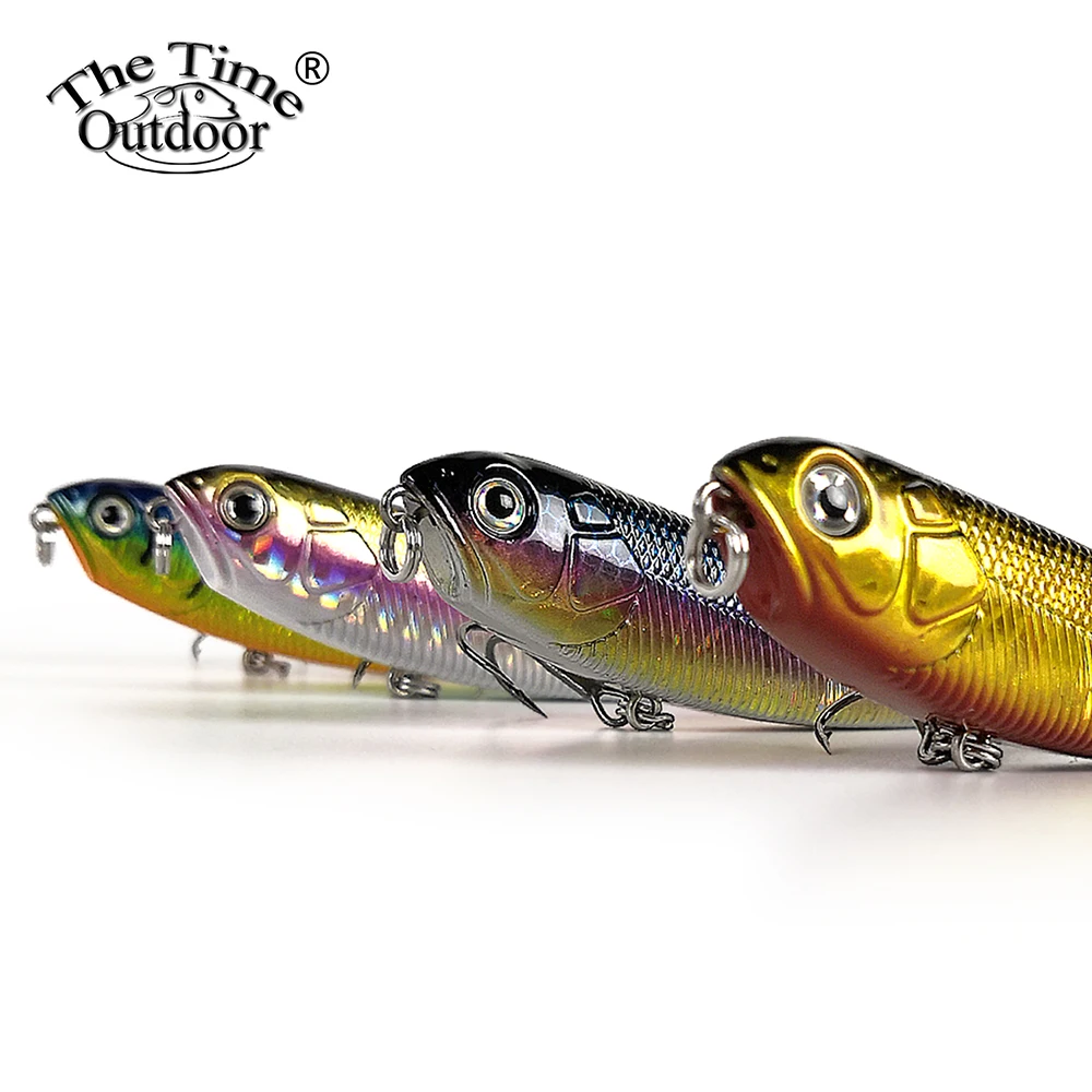 THETIME Topwater Pencil Fishing Lure 8.5g Surface Floating Stickbait Wobblers Hard Baits Bass Tackle Shake Head Walker Lures