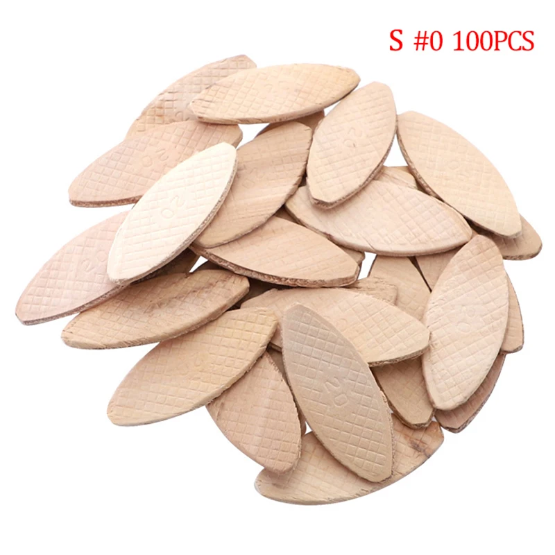 100 قطعة/المجموعة DIY دائم المنزل لوود نموذج قوة الاستقرار سهلة لتثبيت الخشب البسكويت النجار اتصال لوحات أداة