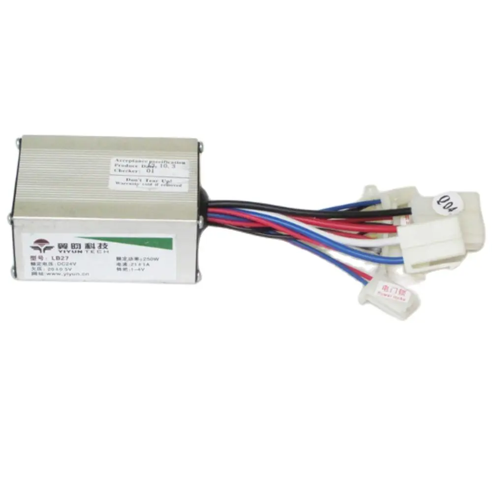 24V/36V/48V 250/350/500W/1000W DC Electric Bike Motor Brushed Controller Box for Electric Bicycle Scooter E-bike Accessory