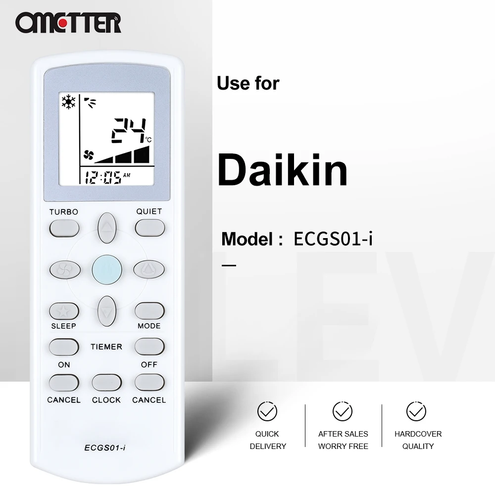 ECGS01-I ECGS01-i for ACSON/YORK/DAIKIN/McQuay AC Air Conditioner Remote Control