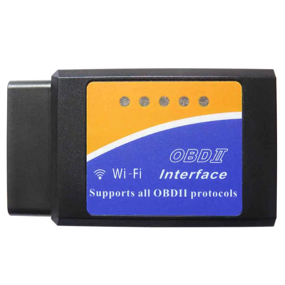 ELM-327-Outil de diagnostic de voiture, lecteur de code automatique OBD2, WiFi V1.5, ELM 327 V 1.5, adapté pour iOS et Android, ELM327