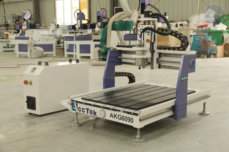 Router CNC Mini untuk Mesin Pengukir Logam Router Kayu Mini Mesin Pengukir Cnc Pemotong Penggilingan Kayu 6090