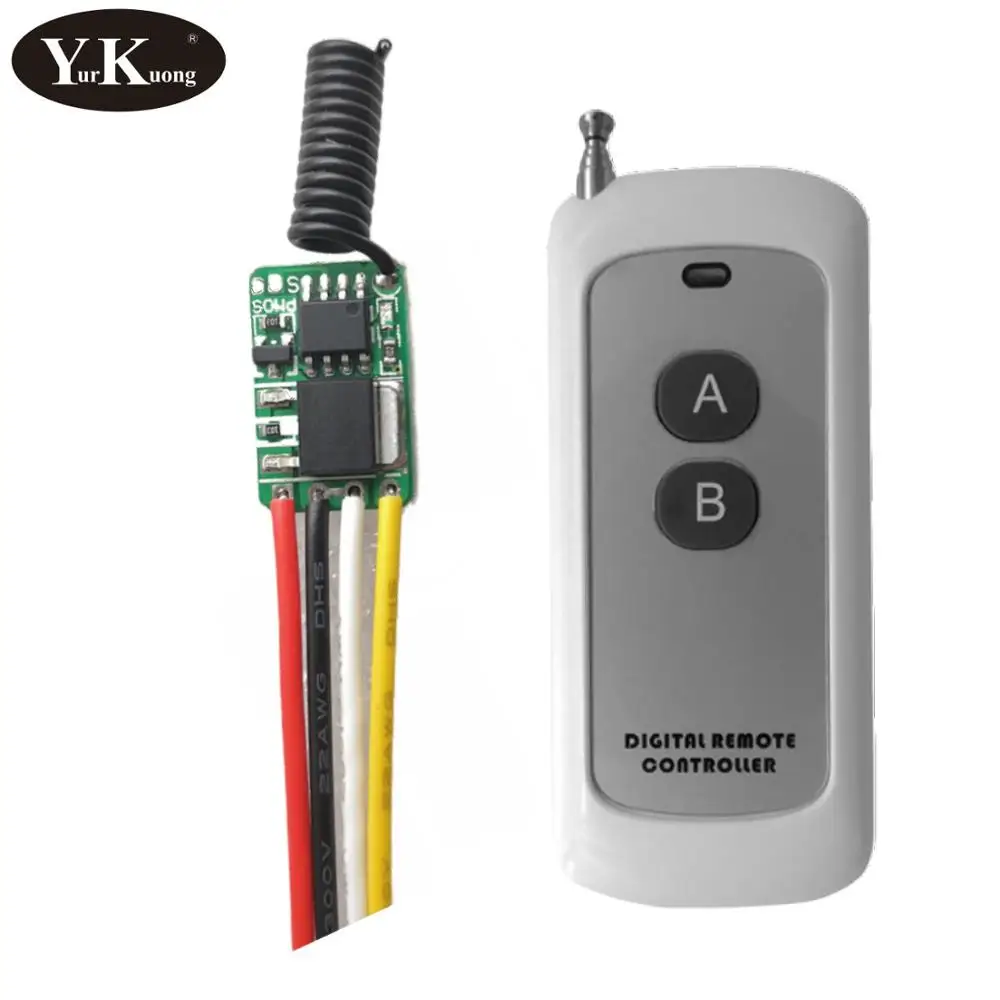 3.7V Remote Switch Power Saving 0.6ma Standby Current RF Wireless Remote Control Switch 3.3V 3.6V 4.2V 433 power remote on off