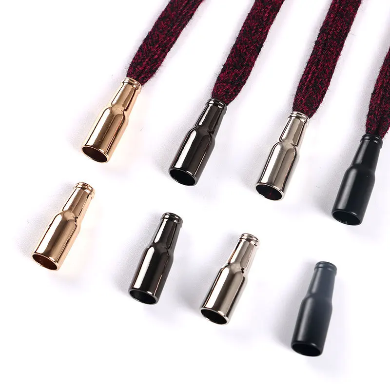 22mm Wine Bottle Grenade Shell Shape Lock Cord Stopper Rope Ends Lid Drawstring Toggles Clip Trouser Belt Apparel Accessories