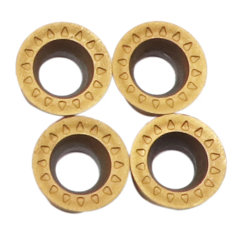 RPMT10T3MOE UE6020 50 قطعة كربيد إدراج RPMT طحن شفرة التصنيع باستخدام الحاسب الآلي الميكانيكية مخرطة المعادن تحول أداة القاطع آلة القطع