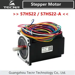 Leadshine 2 phase 57HS22-A Stepper Motor 57HS22 NEMA23 with 2.2Nm torque 5.6A Length 81mm Shaft 8mm