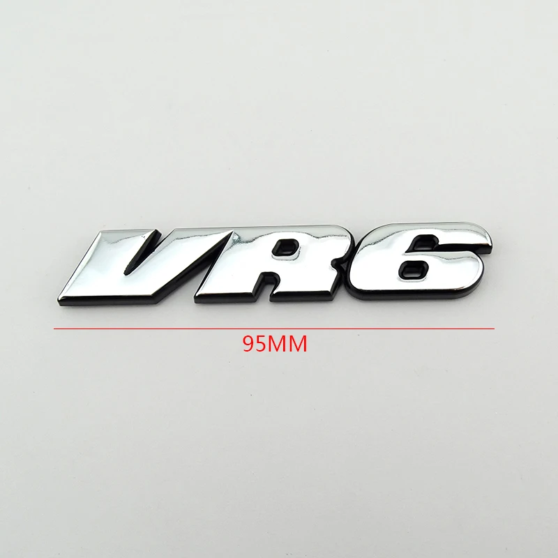 Plastic Chrome MK3 Vento Corrado Golf 3 VR6 Grill Grille Front Rear truck boot Badge Car Emblem for VW JETTA Golf Passat