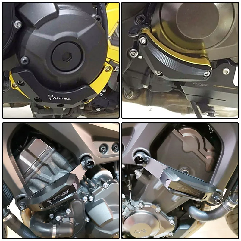 Motor Engine Guard Case Sliders For YAMAHA MT-09 FZ-09 FJ-09 XSR 900 MT09 Tracer FZ09 FJ09 XSR900 MT 09 Engines Slider Protector