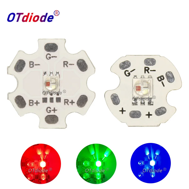 セラミッククラフトチップ,LEDチップ,ステージランプ,PCB,smd3535,xpe,3w,smd3535,フルカラー,20mm, 16mm, 50個