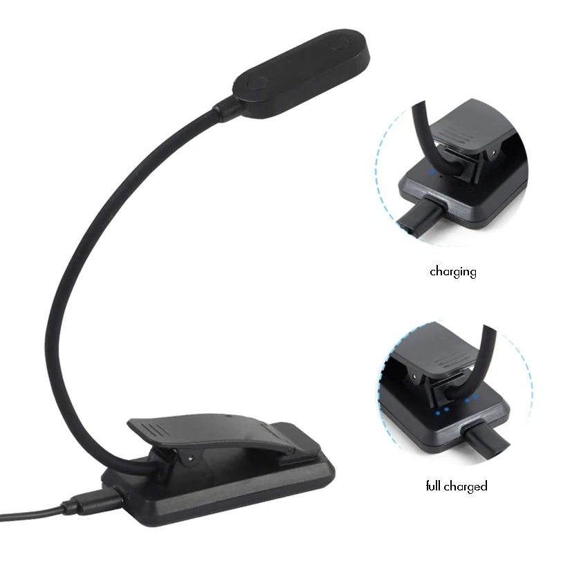 Rechargeable 9 LED Book Light, 3 Colortemperature x 3 Brightness, Reading Lights for Reading in Bed, Perfect Gift for Kids