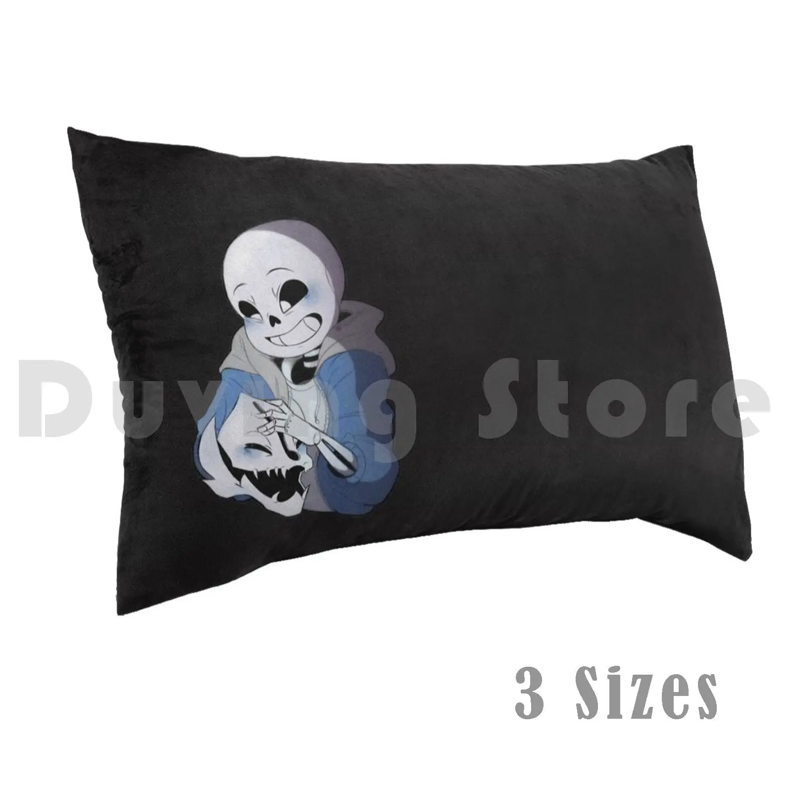 Sans Pillow Case DIY 50*70 Undertale Sans Undertale Gaster Blaster Skeleton Deltarune Comic Sans Sand The