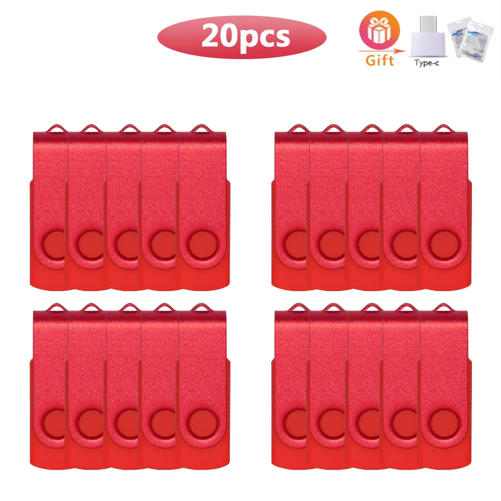 bulk 20pcs free logo USB 2.0 Flash Disk 128GB 64GB 32GB 16GB Pen drive usb flash drives Memory Stick For Computer Waterproof