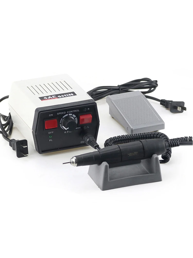 Strong Power 204 Dental Lab Polishing Machine Factory Supply Electric Nail Micromotor With Drill Handpiece E Type