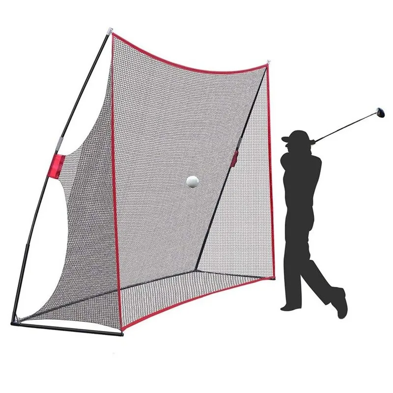 Indoor Outdoor Golf Practice Net Golf Hitting Cage Garden Grassland Practice Tent Golf Training Equipment