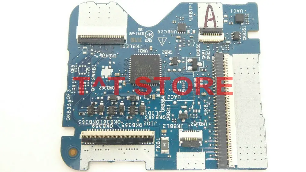 original for Dell XPS 13 7390 2-in-1 Laptop Keyboard Junction Board MYYW8 0MYYW8 LS-G173P free shipping