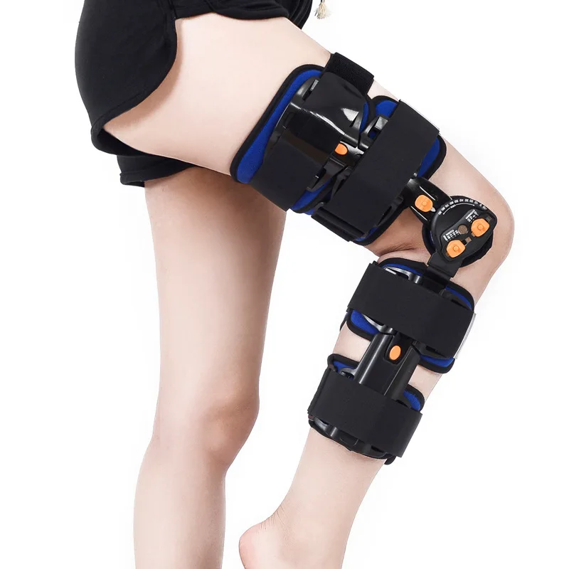 Kneepad Adjustable Knee Joint Fixation Brace Fracture Pulled Hamstring Brace Menisci