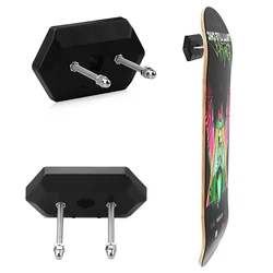 1Pc Skateboard Wand Display Rack ABS Stehen Fest Mount Indoor Schwimm Skateboard Lagerung Kein Stanzen Halterung Schnelle Installation