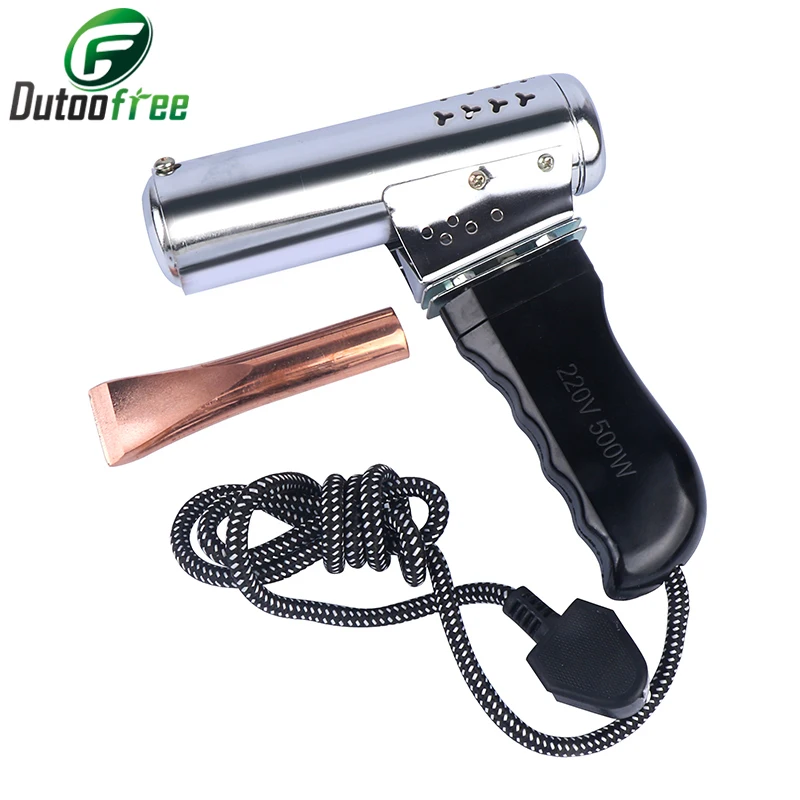 500w High Power Soldering Iron Electric Iron Gun Type External Heat Type Flat Head Copper Welding Electrical Soldering Iron