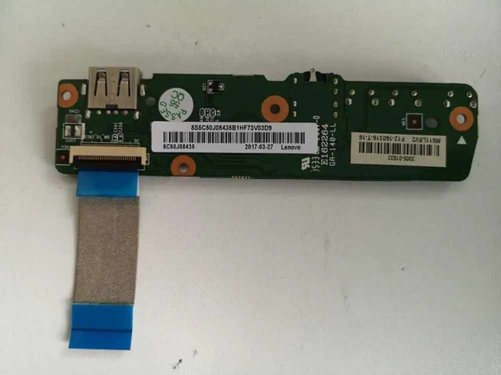 LAPTOP IO BOARD WITH CABLE for LENOVO FLEX 3-1120 80LX001FUS 5C50J08435