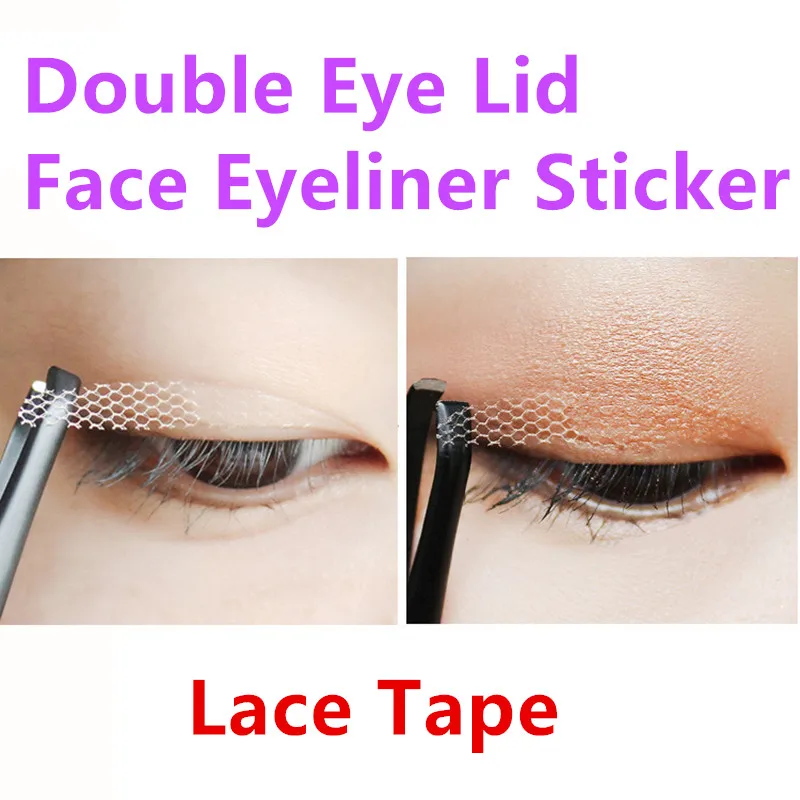 Makeup Tools eyelid size eyliner sticker fenty beige Invisible Transparent Self Adhesive Double Eye Tape Ladies Eye Slim/Wide