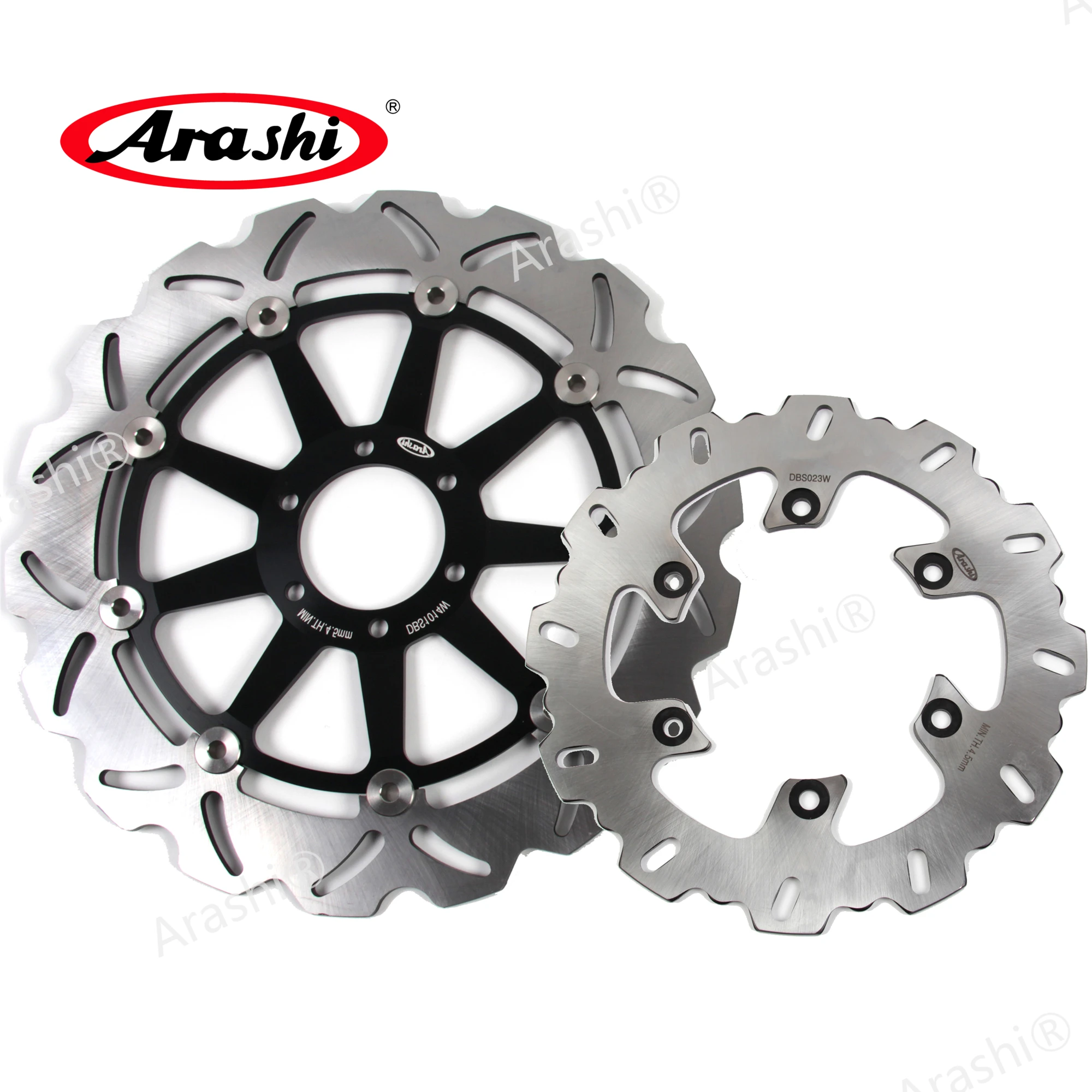 

Arashi 1 Set For YAMAHA SRX 400 1991 CNC Full Floating Front Rear Brake Disc Rotors CNC Floating Aluminum Accessories SRX400