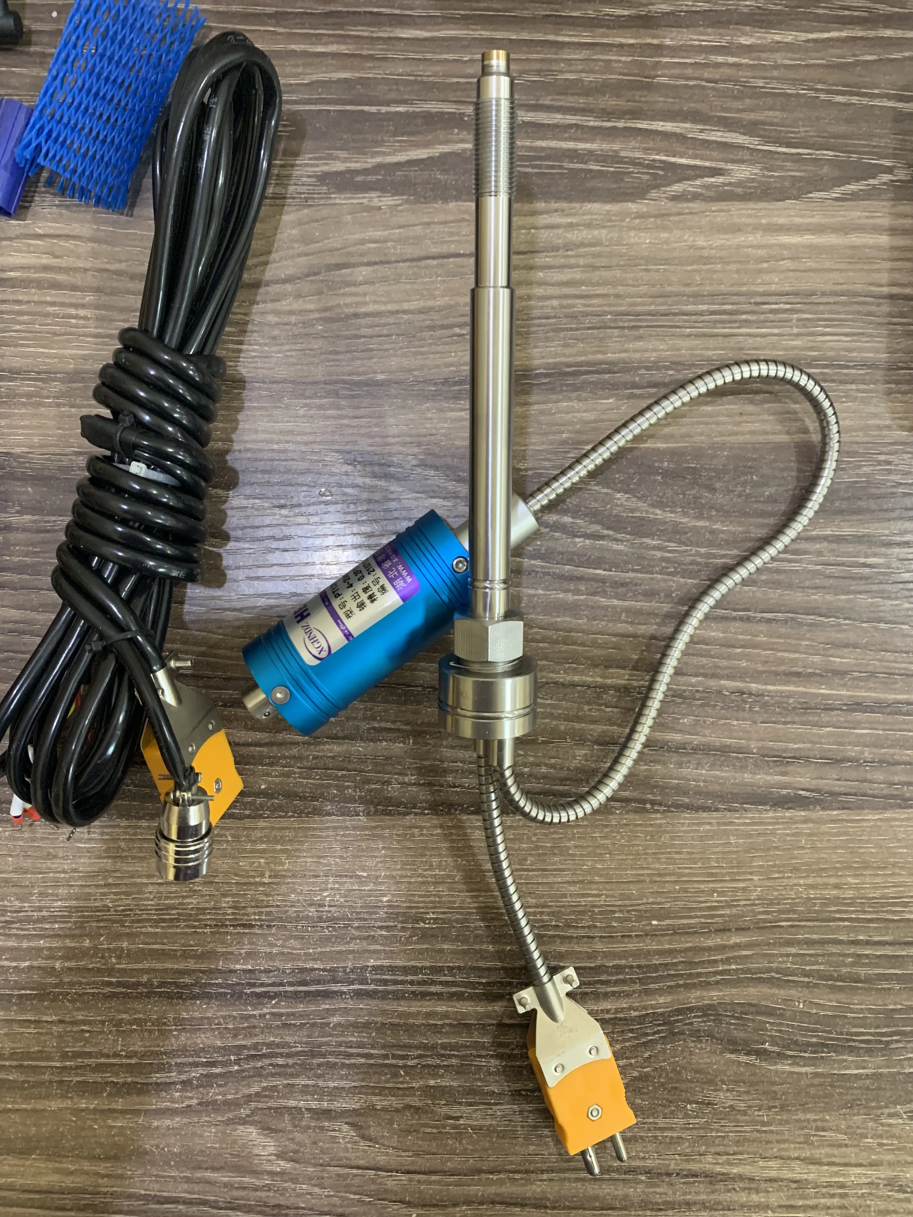 XGHNDZ PT131B-50MPa-m14 고온 용융 압력 및 온도 이중 측정 센서, 4-20MA, 24VDC, 2% fs, Heneng