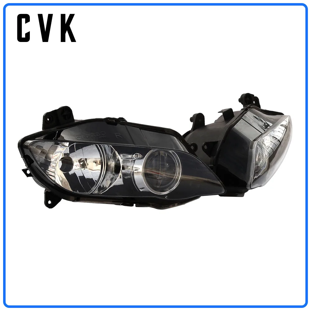 CVK Motorcycle Headlight Headlamp Head Light For YAMAHA YZF 1000 R1 2004 2005 2006 YZF-R1 04 05 06 Head Lamp Headlight assembly