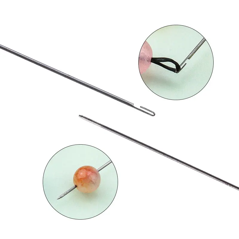 5pcs/lot Super Long Stainless Steel Beading Needles Easy Jewelry Making Tools Beading Pins for Beading DIY Jewelry Making 27CM
