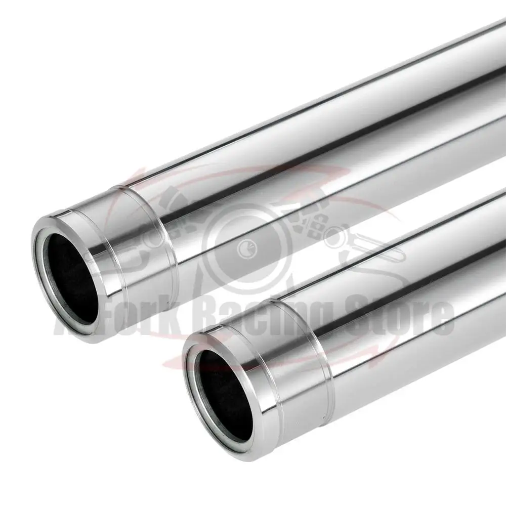 2xFront Fork Inner Tubes Pipes For TRIUMPH Speedmaster 1200 2018 Brake Suspension Shock Bars Chrome 41X563mm T2045119