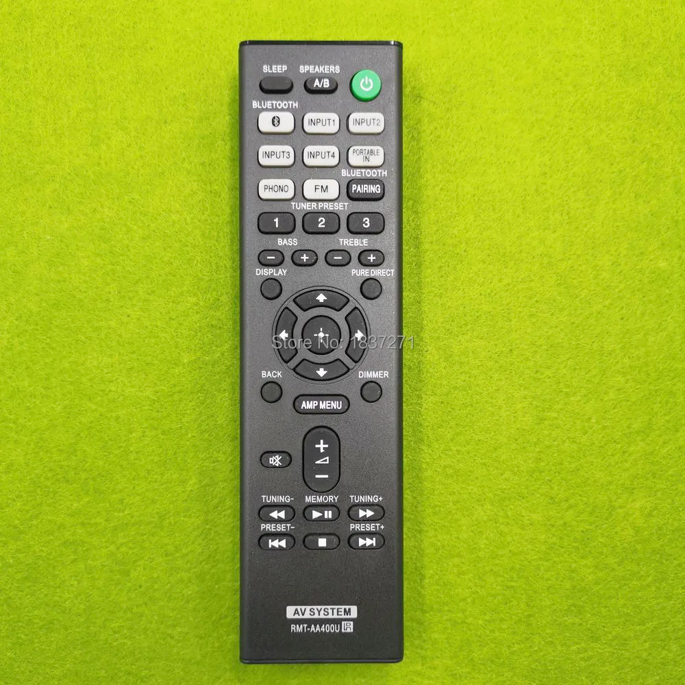 Remote Control RMT-AA400U For Sony STR-DH190 STR-DH590 STR-DH790 AV Receiver