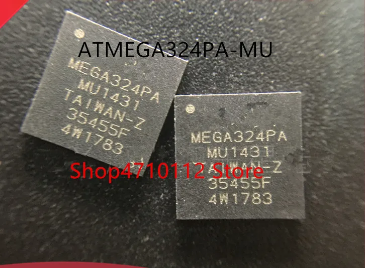 

Free shipping NEW 10PCS/LOT ATMEGA324PA-MU ATMEGA324PA ATMEGA324 MEGA324PA QFN44