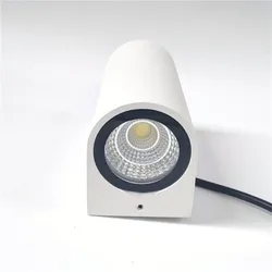 AC85-265V COB LED 벽 램프, 양면 상하 벽 조명, 야외 IP67 방수 베란다 조명, DC12V, 10W, 15W