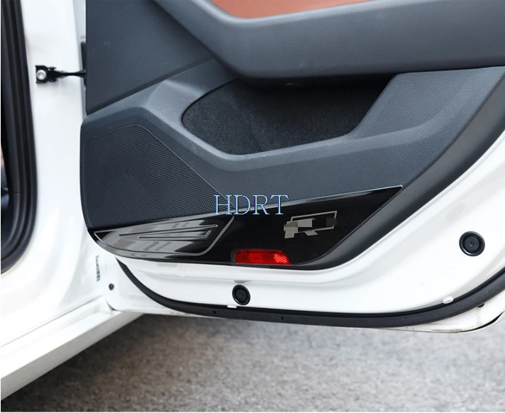 Car Accessories Stainless Door Anti-kick Pad Cover Trim Frame Interior Decoration for VW Volkswagen Arteon CC 2017-2020