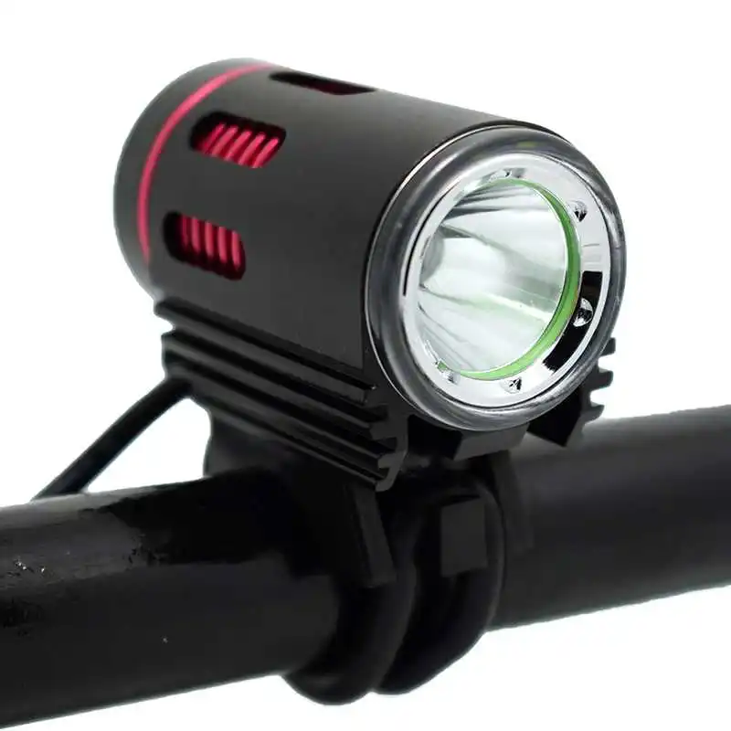 WasaFire XML L2 LED Bike Light Super Bright Bicycle Head Lamp MTB Front Light Cycling Headlight + 18650 Battery Pack + Charger