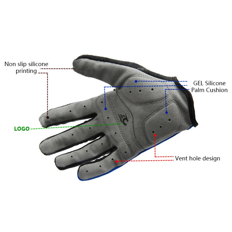 Cycling Gloves Full Finger Breathable Bicycle Sport Gloves Road Mountain Bike Autumn Winter