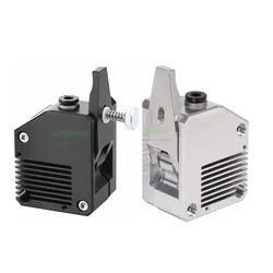 All metel Bowden / Direct Extruder Btech Dual Drive Extruder 1.75mm 2.85mm for TPU Wanhao CR-10 Ender 3 Anycubic 3D printer