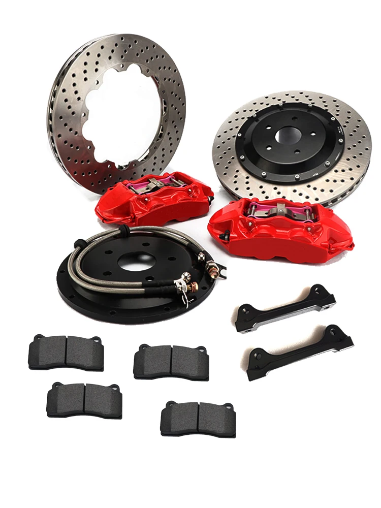 High Performance GT4 Full Set Brake Kits Auto Car Parts Brake 4 Pot Caliper 330*28mm Disc Floating Rotors Fit For Bm w E92 M3