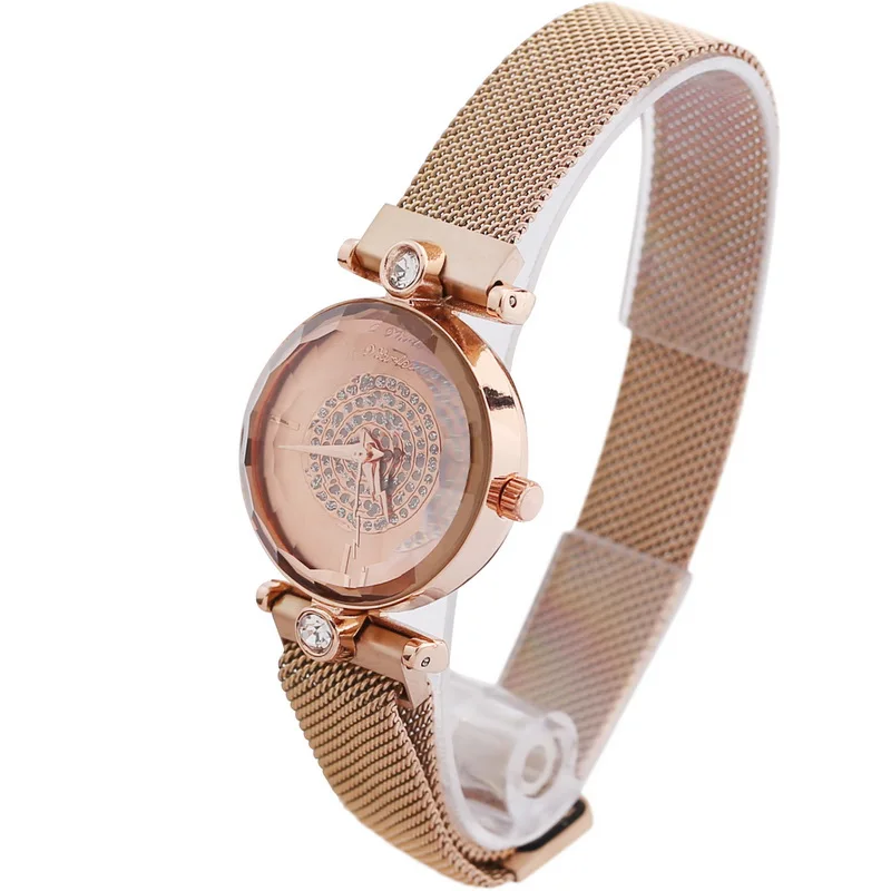 2021 VARLEDO New Luxury Women Watches Fashion Elegant Magnet Buckle Ladies Wrist watch Starry Sky Diamond Gift