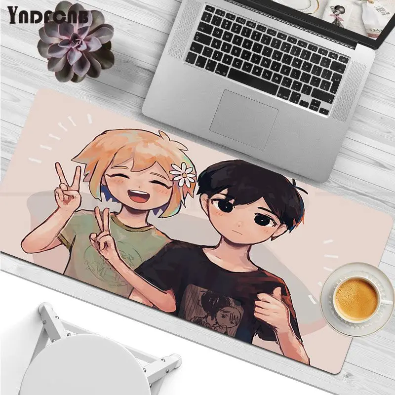 Game OMORI Vintage Cool Unique Desktop Pad Game Mousepad Size For Deak Mat For Overwatch/cs Go/world Of Warcraft