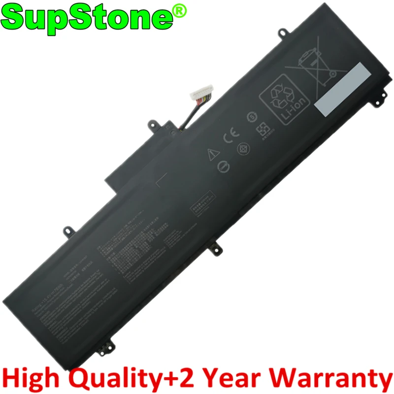 Supstone-bateria do Portátil para Asus Rog C41n1837 Fx516pm Ga502du Gu502gv Gu502gw Gu502lv Gu502lws Lxs H500gv W500gv Fx516pr W500g5t